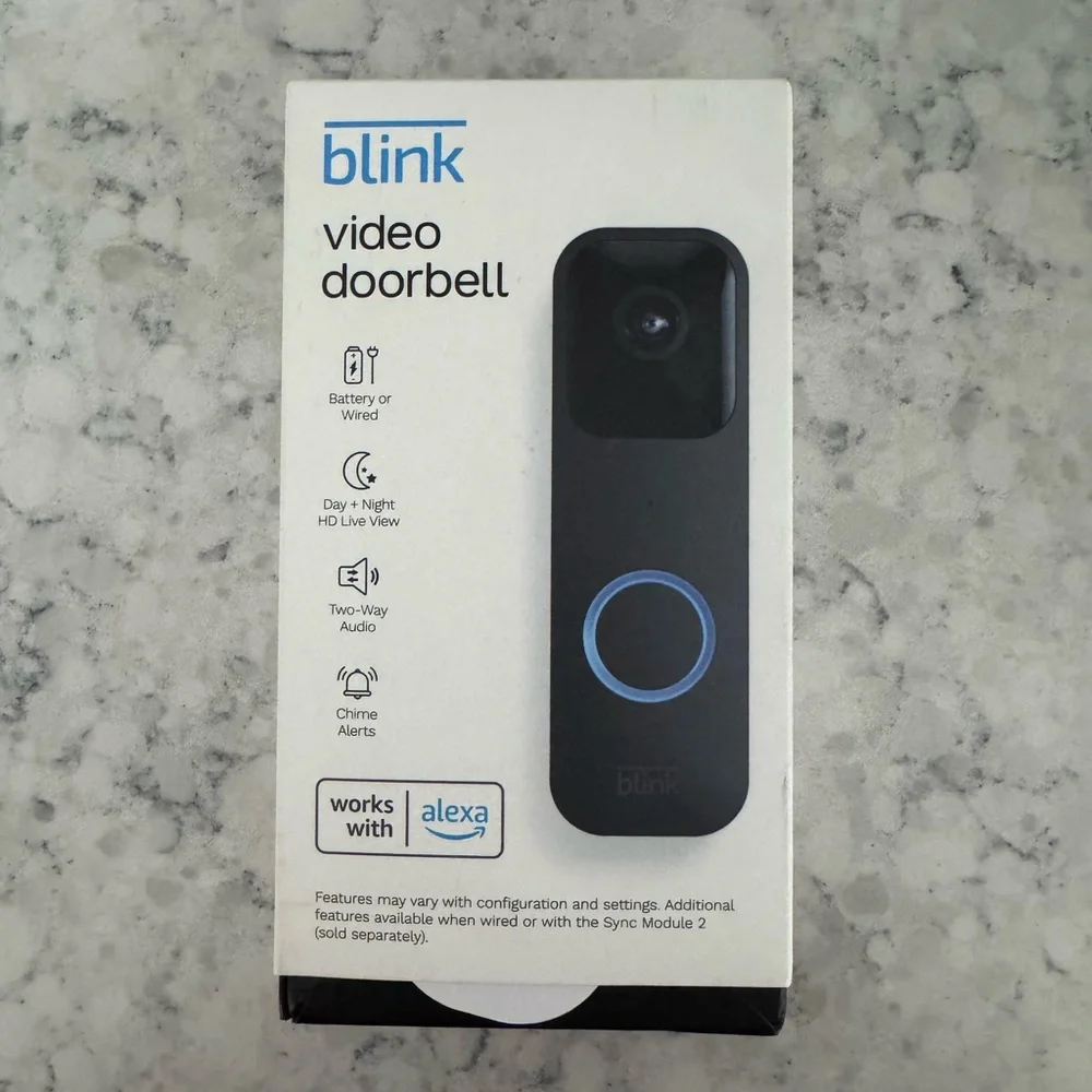 ✨ Blink Video Doorbell – Black | BRAND NEW | NWT ✨